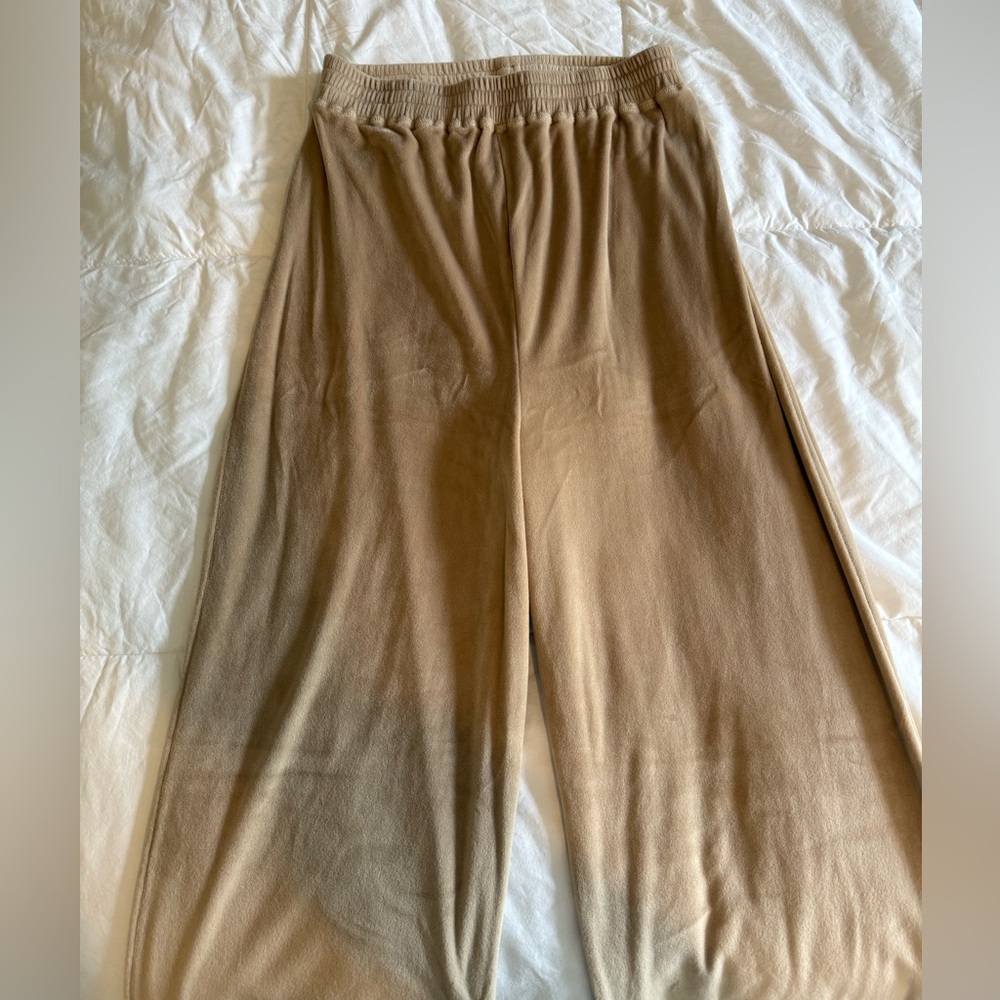 SKIMS Velour Wide Leg Pants